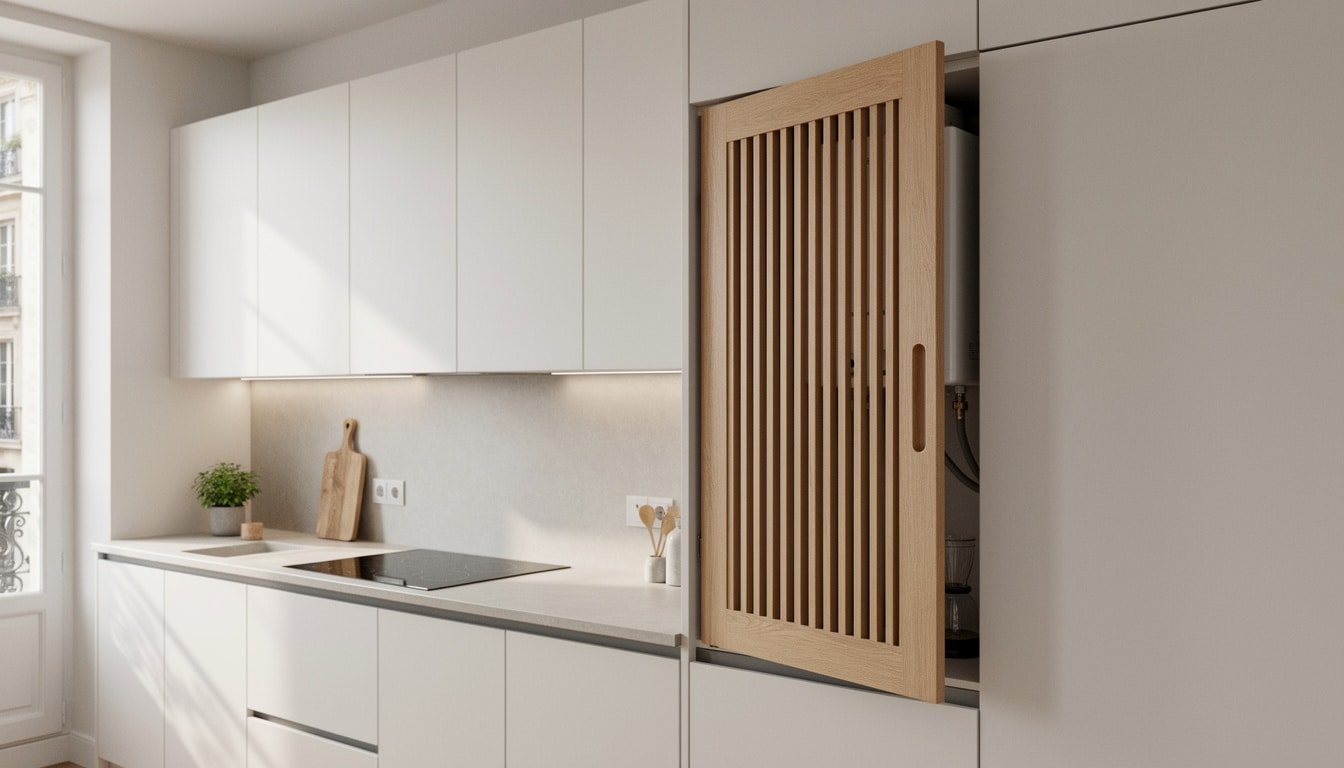 découvrez des astuces élégantes pour dissimuler un chauffe-eau mural ou dans un placard, alliant fonctionnalité et design pour un intérieur harmonieux.