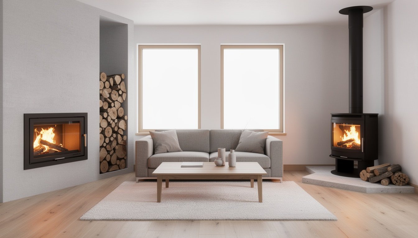 découvrez comment choisir l'insert de cheminée adapté à vos besoins et comparez son rendement avec celui du poêle pour un chauffage optimal.