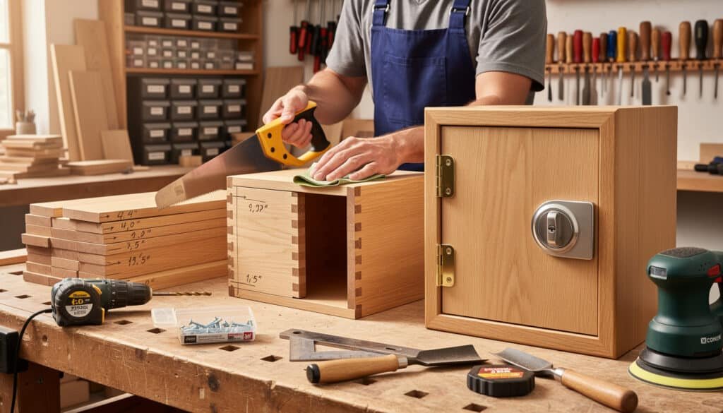 découvrez comment fabriquer un coffre-fort en bois sécurisé, facile à réaliser chez vous avec des matériaux simples, pour protéger vos objets précieux en toute simplicité.