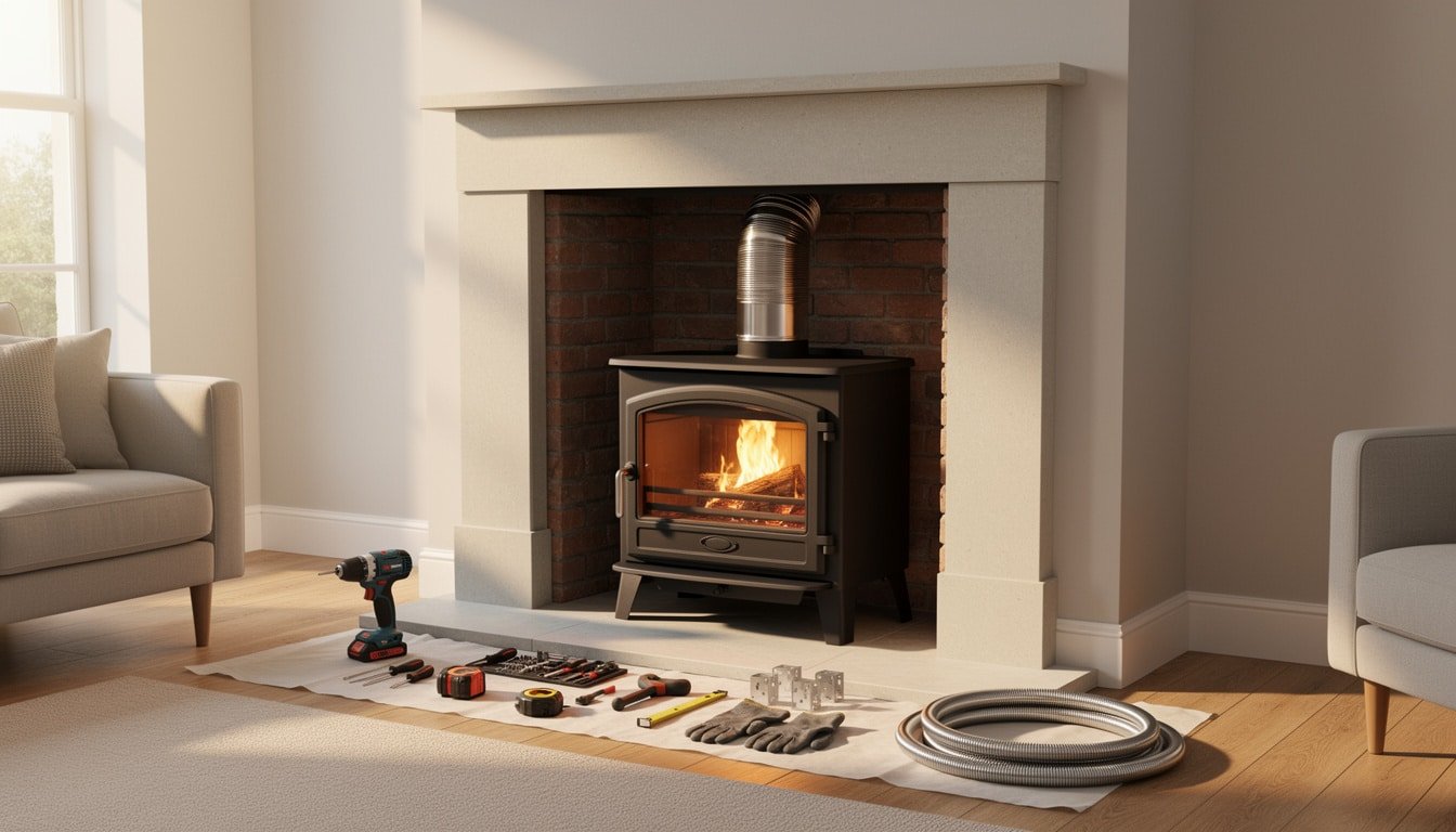 guide pratique pour installer facilement un insert dans un foyer ouvert et améliorer le chauffage de votre maison.