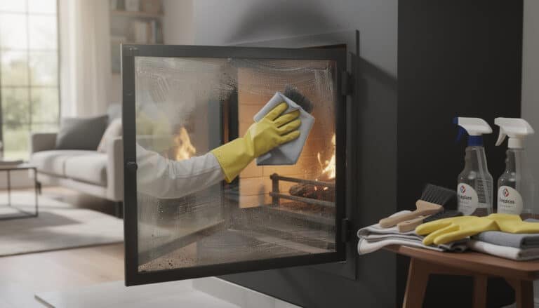 découvrez nos conseils pratiques pour nettoyer efficacement votre insert de cheminée, que ce soit la vitre, la fonte ou l'intérieur, et retrouvez une cheminée propre et performante.