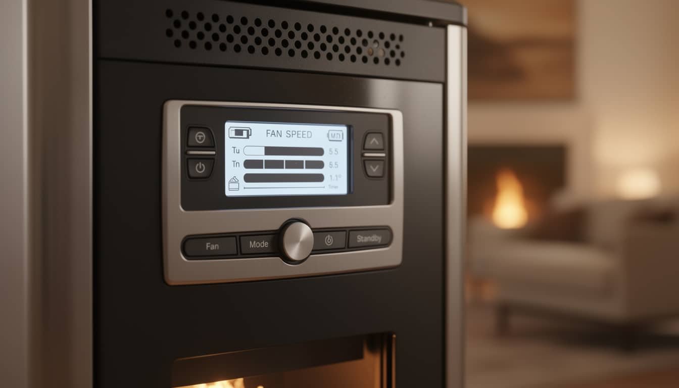 apprenez à régler efficacement votre poêle à granulés, en optimisant le ventilateur et le mode standby pour un chauffage performant et économique.