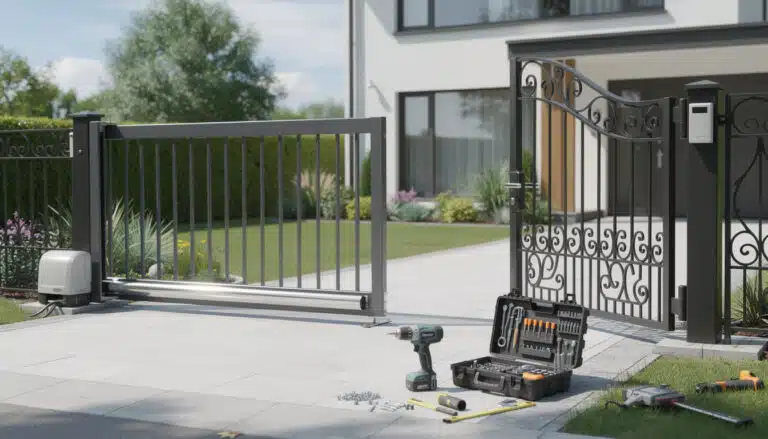 découvrez le coût moyen d'un portail électrique, qu'il soit coulissant ou battant, incluant le prix de la pose. obtenez toutes les informations pour bien choisir votre installation.