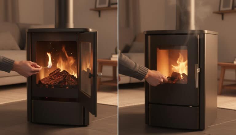 découvrez comment allumer et éteindre facilement un poêle à granulés manuellement grâce à nos instructions simples et pratiques.