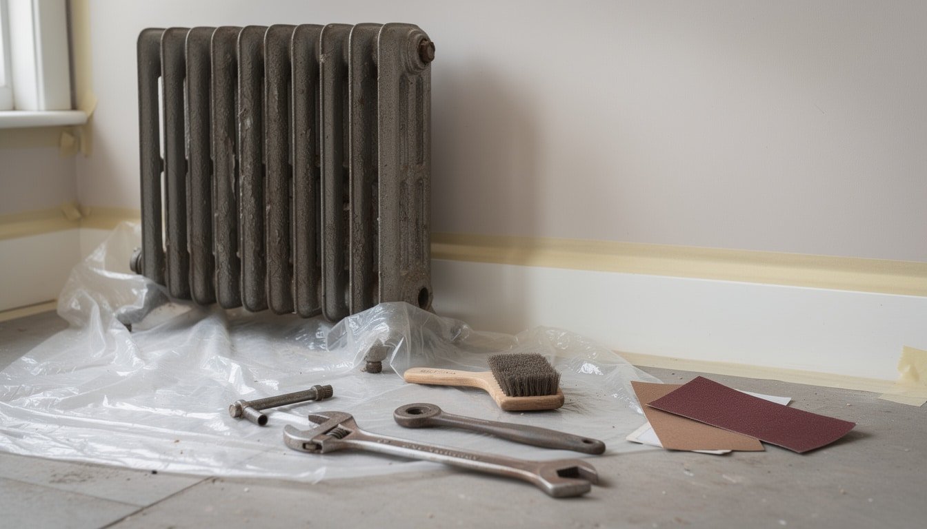 apprenez à démonter, décaper et repeindre un radiateur, notamment en fonte, grâce à notre guide complet étape par étape pour restaurer et embellir vos radiateurs facilement.