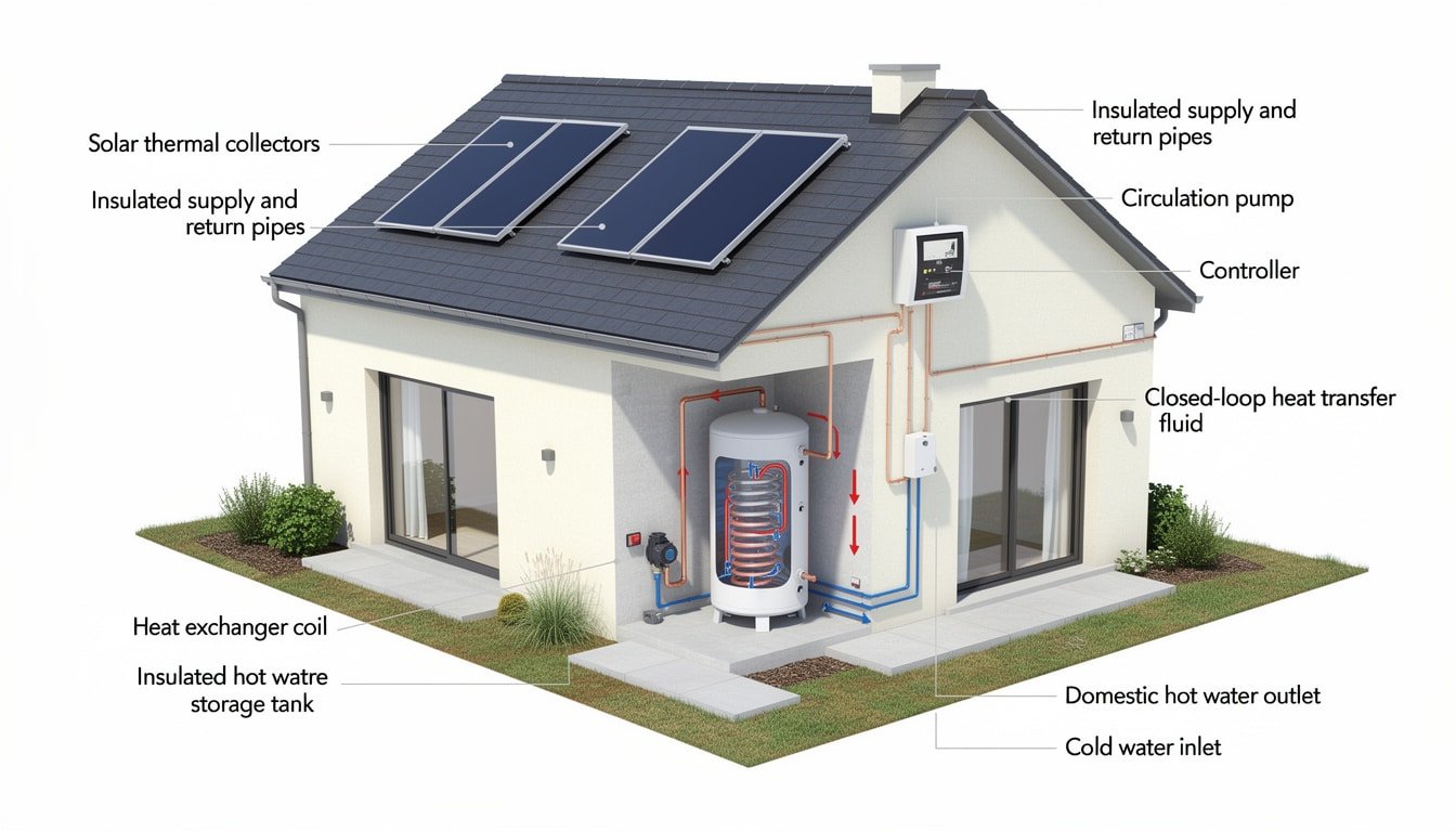 découvrez le fonctionnement d'un chauffe-eau solaire, une solution écologique et économique pour bénéficier d'eau chaude grâce à l'énergie du soleil.