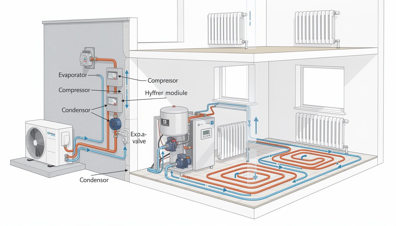 découvrez le fonctionnement des pompes à chaleur air-air, air-eau et celles associées aux radiateurs, pour comprendre leur efficacité énergétique et leurs avantages en chauffage et climatisation.