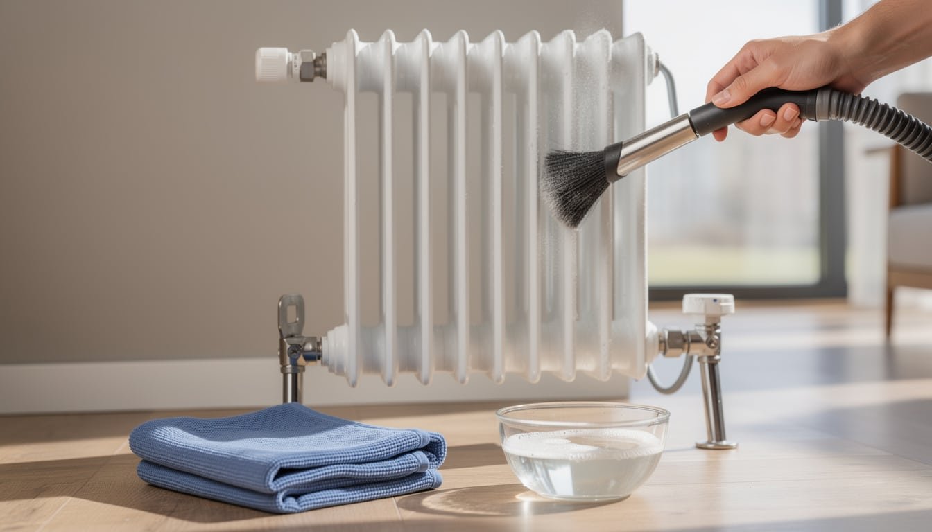 découvrez comment nettoyer efficacement votre radiateur, qu'il soit intérieur, extérieur, à eau, électrique ou en fonte, pour optimiser son rendement et prolonger sa durée de vie.