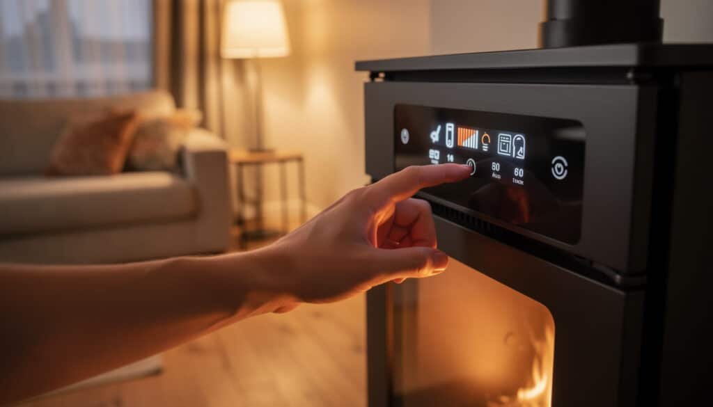 découvrez comment programmer et régler facilement la température de votre poêle à pellets pour un confort optimal et des économies d'énergie toute l'année.