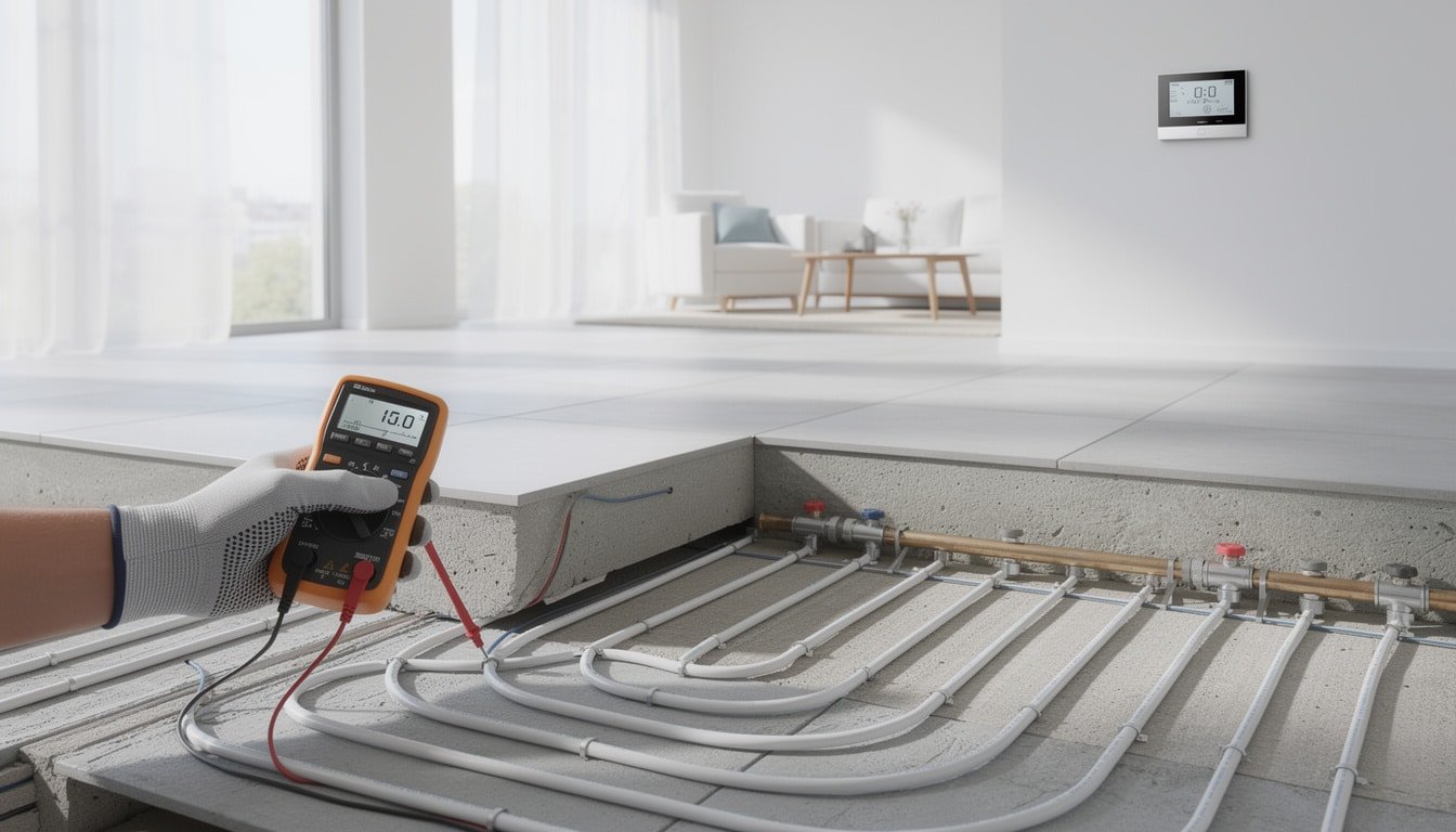 découvrez comment tester efficacement votre plancher chauffant, qu'il soit à eau ou électrique, pour vous assurer qu'il fonctionne correctement et profiter d'un confort optimal chez vous.