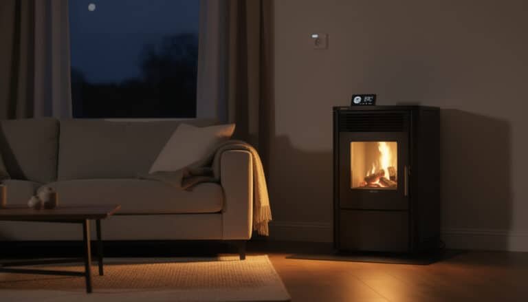 découvrez si vous pouvez laisser un poêle à pellets allumé la nuit en toute sécurité, en tenant compte des risques et du niveau de bruit pour garantir un sommeil paisible.