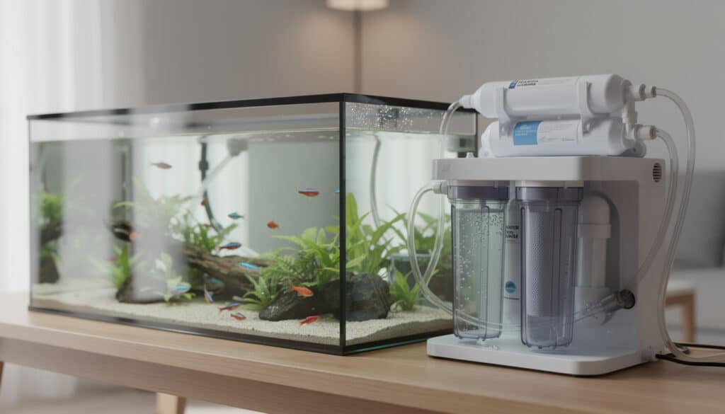 découvrez comment choisir le meilleur osmoseur pour votre aquarium et apprenez à le brancher facilement pour garantir une eau de qualité à vos poissons.