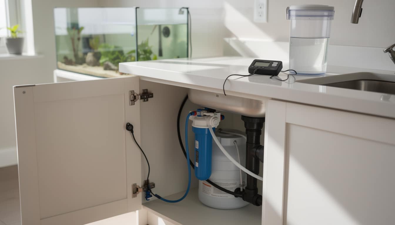 découvrez comment choisir l'osmoseur idéal pour votre aquarium et apprenez à le brancher facilement pour garantir une eau pure et saine à vos poissons.