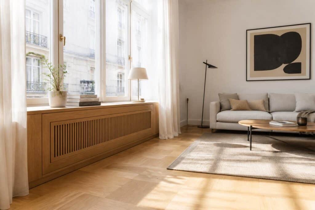 découvrez comment cacher un radiateur de manière esthétique et pratique, et apprenez pourquoi il est recommandé de les placer sous les fenêtres pour optimiser le chauffage et l'isolation de votre intérieur.