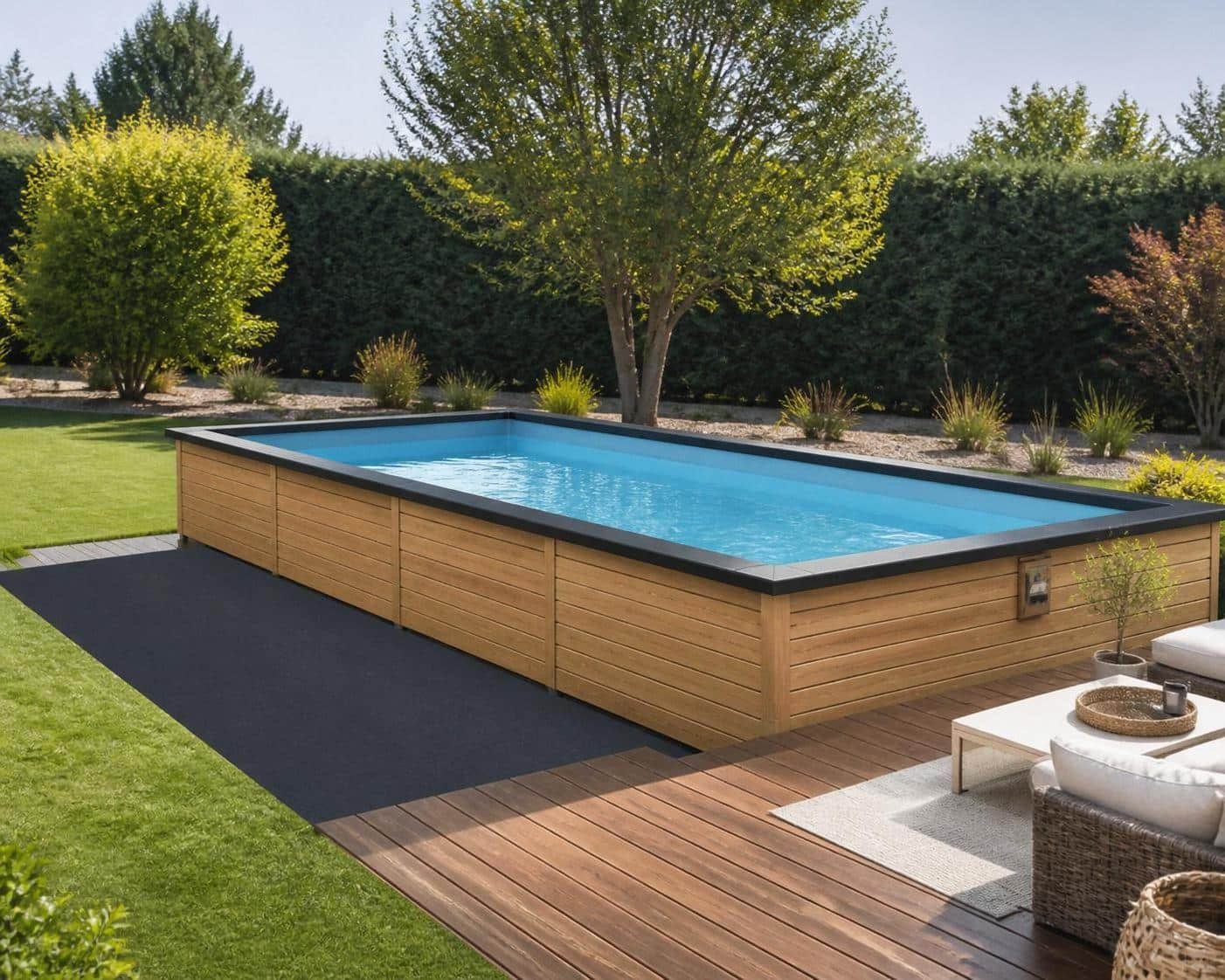 découvrez comment installer et habiller votre piscine hors-sol, avec des conseils pratiques sur les matériaux à utiliser et ce qu'il faut mettre en dessous pour assurer stabilité et confort.