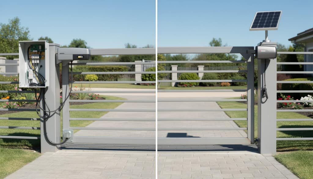 découvrez comment motoriser facilement un portail existant et choisissez entre un moteur classique ou solaire pour allier confort et économie d'énergie.