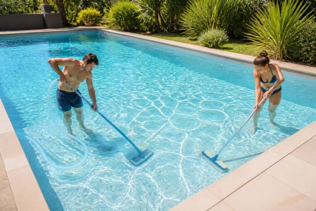 découvrez nos conseils pratiques pour nettoyer efficacement le fond de votre piscine, que vous utilisiez un aspirateur ou des méthodes sans aspirateur, et gardez une eau claire et saine toute la saison.