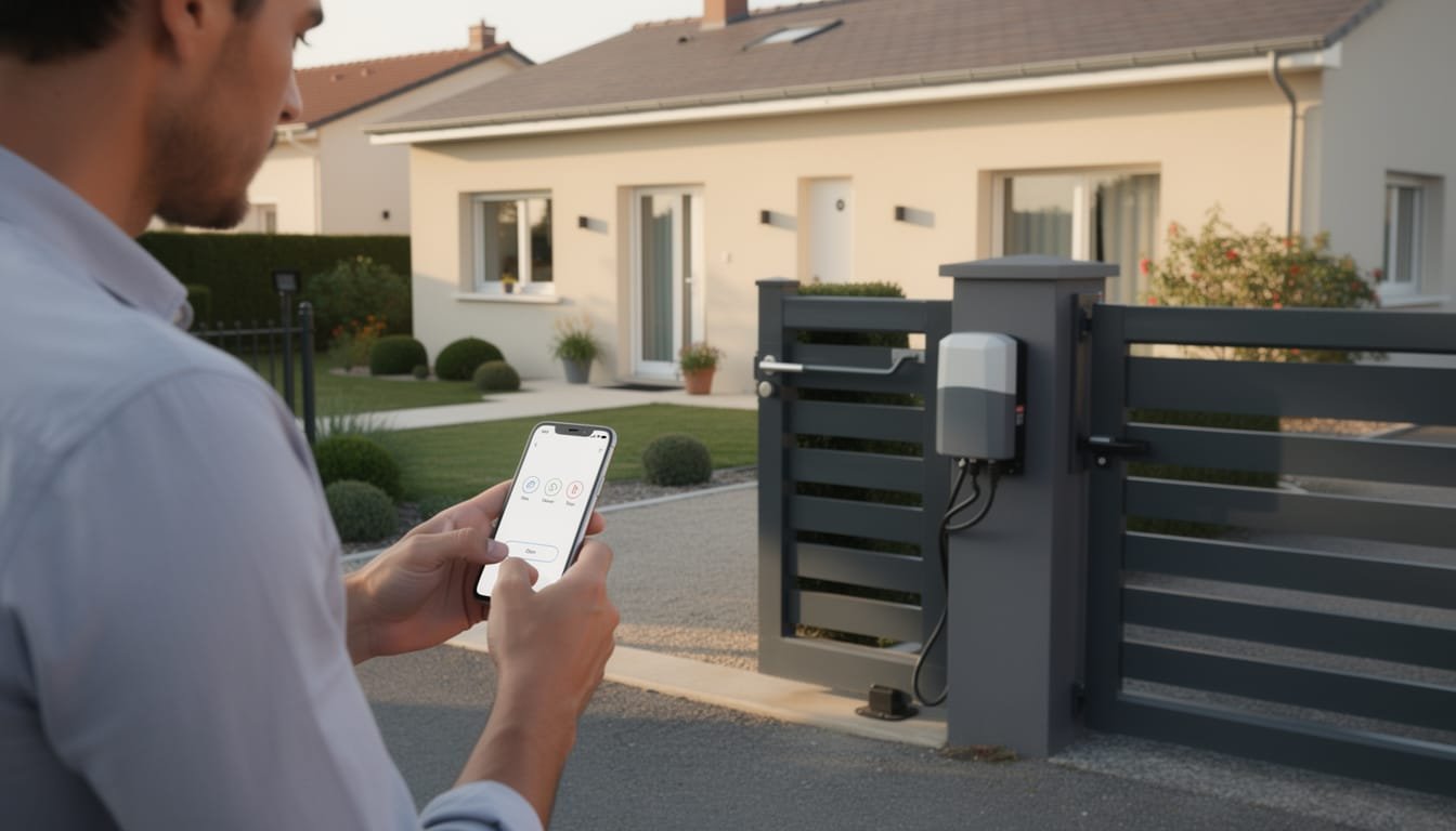découvrez comment ouvrir et contrôler facilement votre portail électrique directement depuis votre smartphone grâce à nos conseils et solutions pratiques.