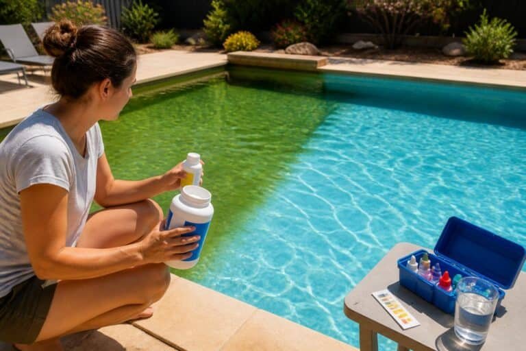 découvrez comment rattraper l'eau verte ou trouble de votre piscine grâce à des conseils sur le ph, le chlore et le traitement choc pour une eau claire et saine.