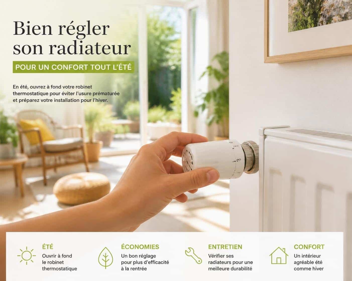 découvrez s'il est conseillé de fermer ses radiateurs à eau en été, les raisons et le sens optimal pour le faire, afin d'économiser de l'énergie et préserver votre installation.