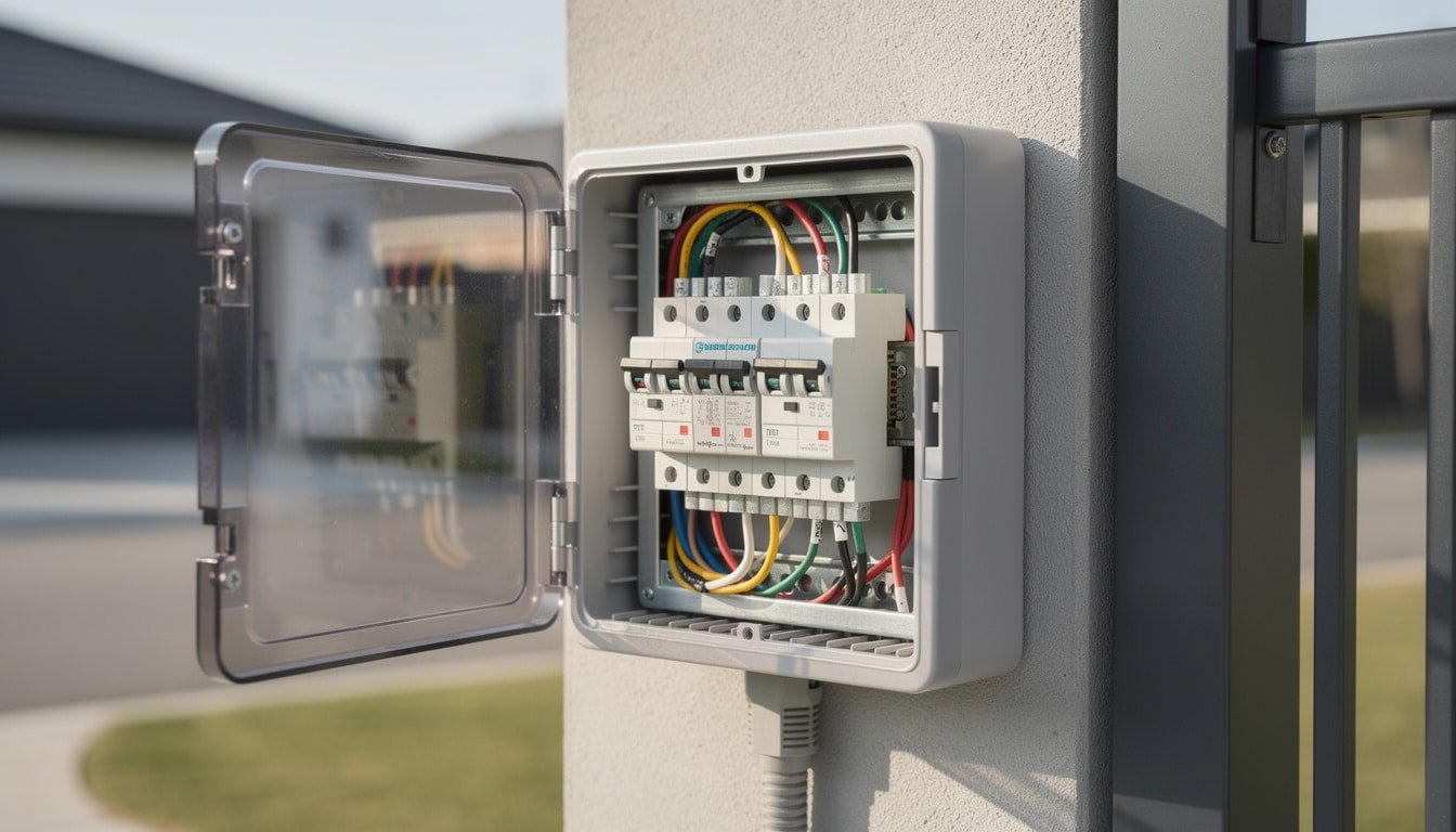 découvrez quel disjoncteur choisir pour votre portail électrique et apprenez les étapes essentielles pour le brancher en toute sécurité et efficacement.