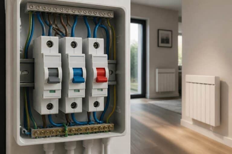 découvrez quel disjoncteur choisir pour protéger vos radiateurs électriques en fonction de leur intensité (10a, 16a, 20a) et assurez une installation sécurisée et conforme.