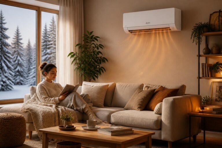 découvrez comment utiliser votre climatisation en mode chauffage pour profiter d'un confort optimal tout en réalisant des économies d'énergie.