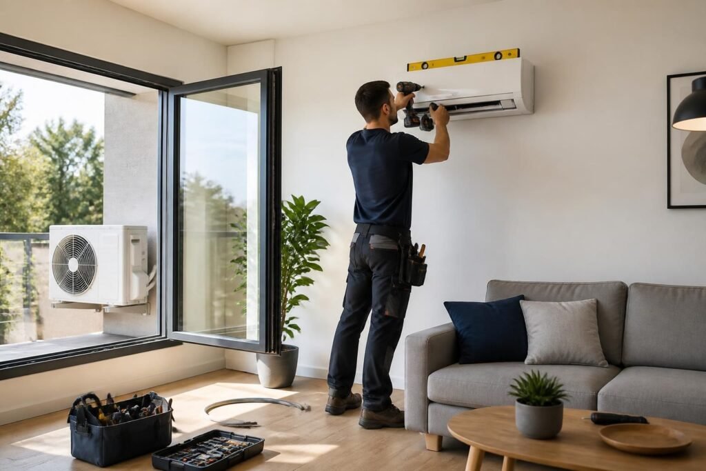 découvrez comment installer une climatisation réversible étape par étape et apprenez si l'intervention d'un professionnel est nécessaire pour garantir une installation sûre et efficace.