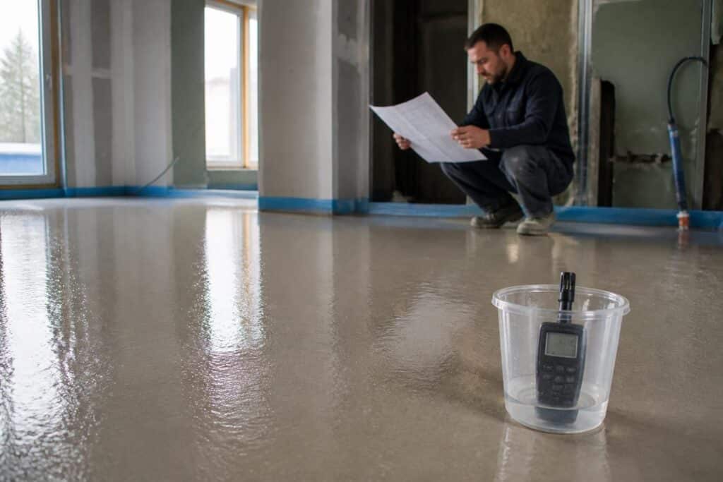 découvrez tout ce qu'il faut savoir sur le temps de séchage de la chape liquide anhydrite flowscreed, ses spécificités, conseils et astuces pour une application réussie.