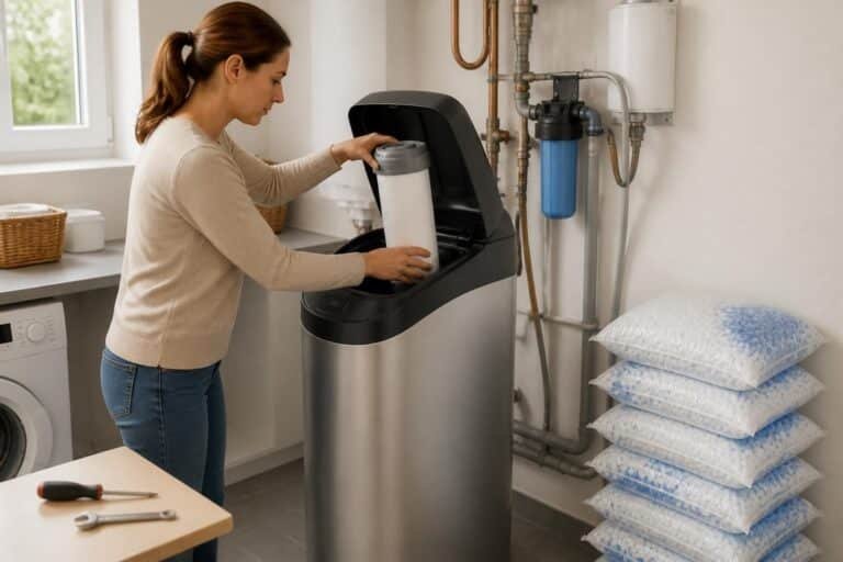 découvrez quand changer le filtre de votre adoucisseur d'eau et combien de sacs de sel prévoir pour un entretien efficace et une eau toujours douce.