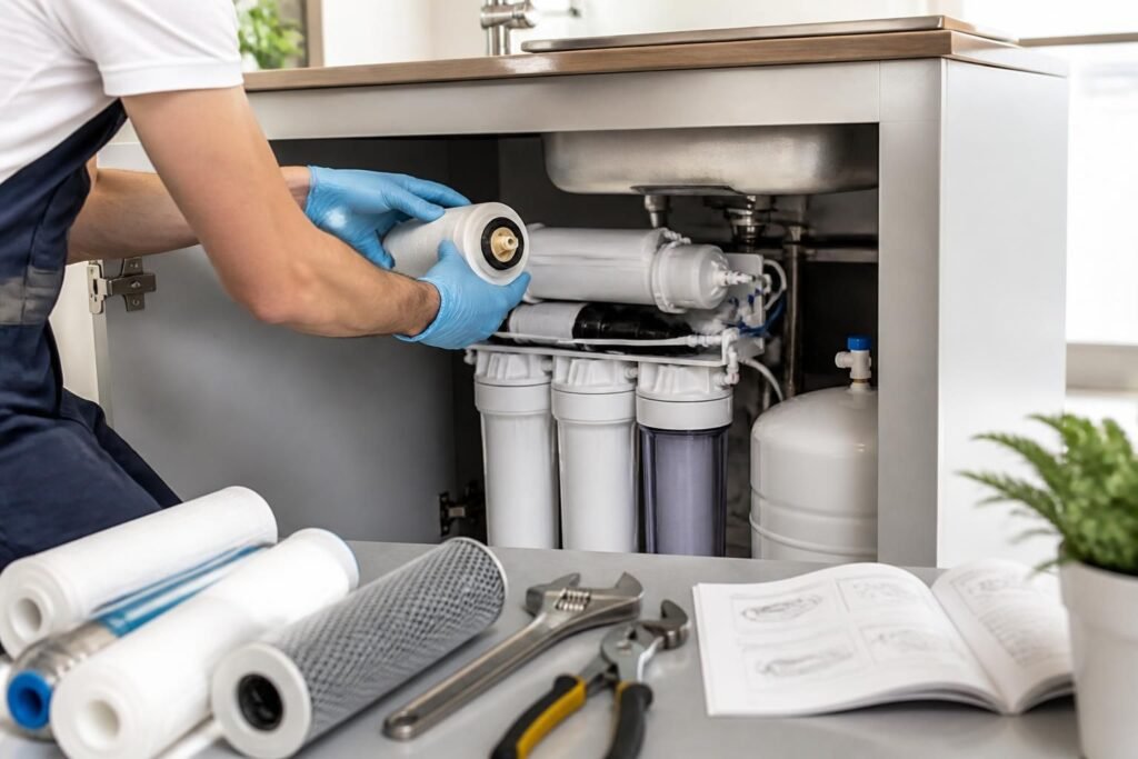 découvrez quand et comment changer la membrane et les cartouches de votre osmoseur pour assurer une eau pure et un appareil performant grâce à nos conseils d'entretien pratiques.