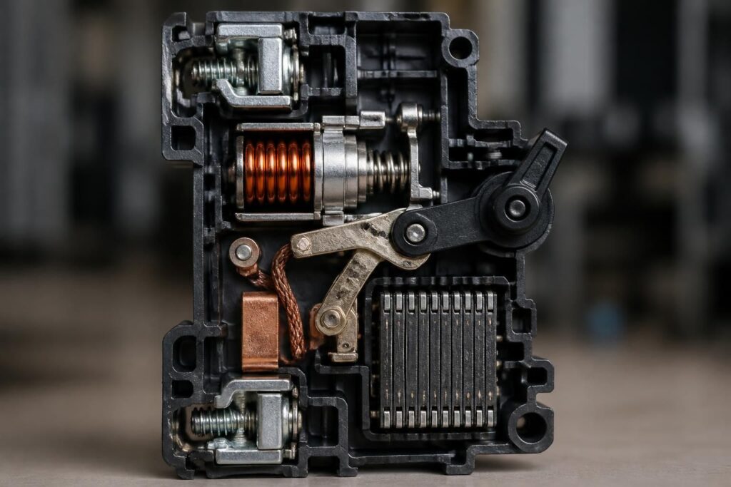 découvrez le fonctionnement d’un disjoncteur magnétothermique, ses principes de protection électrique et son rôle essentiel pour sécuriser vos installations domestiques et industrielles.