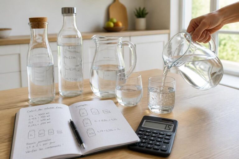 apprenez à calculer facilement la quantité de litres nécessaire pour vos besoins quotidiens grâce à nos conseils simples et pratiques.