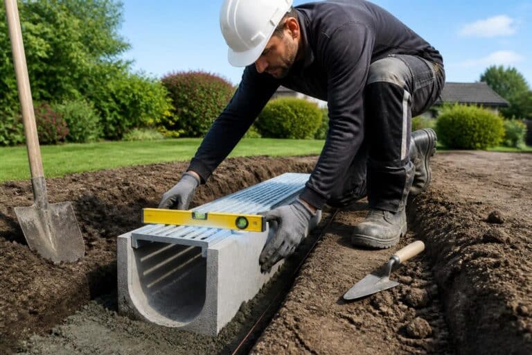 découvrez nos conseils pratiques pour poser un caniveau efficacement sur votre terrain et assurer un bon drainage.