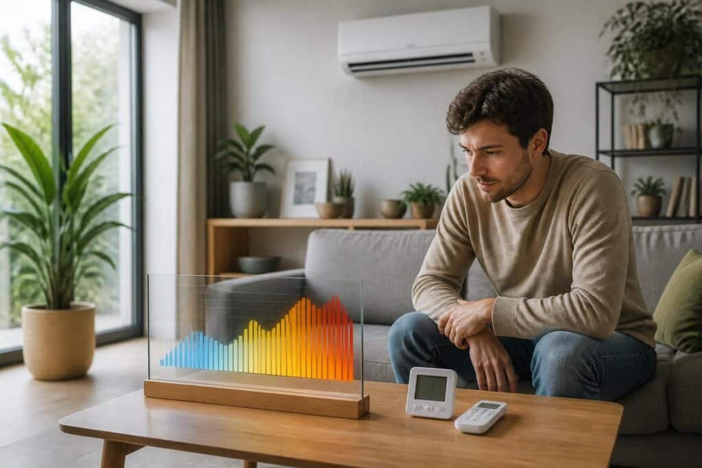 découvrez comment interpréter le tableau des températures pour optimiser l'efficacité de votre climatisation et économiser de l'énergie.