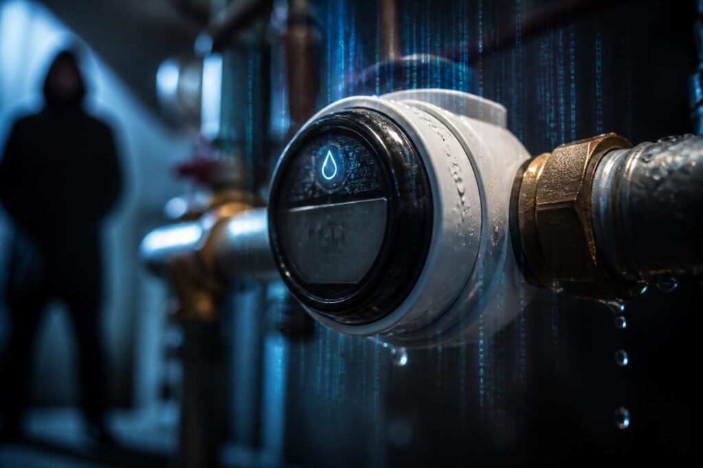 découvrez les risques et dangers liés aux compteurs d'eau connectés, et comment les identifier pour protéger votre installation et vos données personnelles.