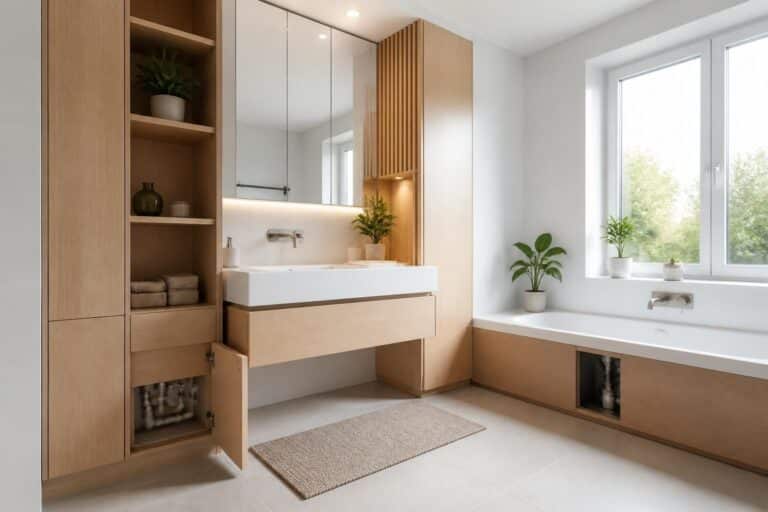 découvrez des solutions pratiques et esthétiques pour cacher les tuyaux dans votre salle de bain, alliant propreté et accessibilité pour un espace harmonieux.